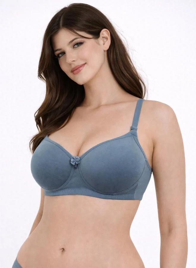 تايك تو مجموعة من قطعتين صدريات تيشيرت مبطنة بلا أسلاك بتغطية كاملة